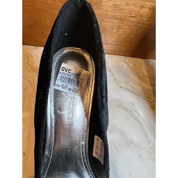 Marc Fisher Omnighta velvet bow dressy heels 8 - Picture 6 of 8